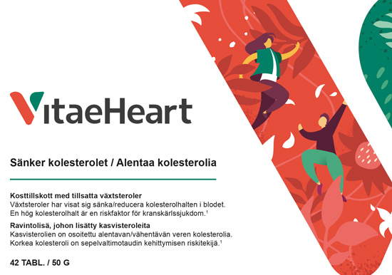 VitaeHeart med växtsteroler - för att minska kolesterol